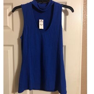 Blue express tank top